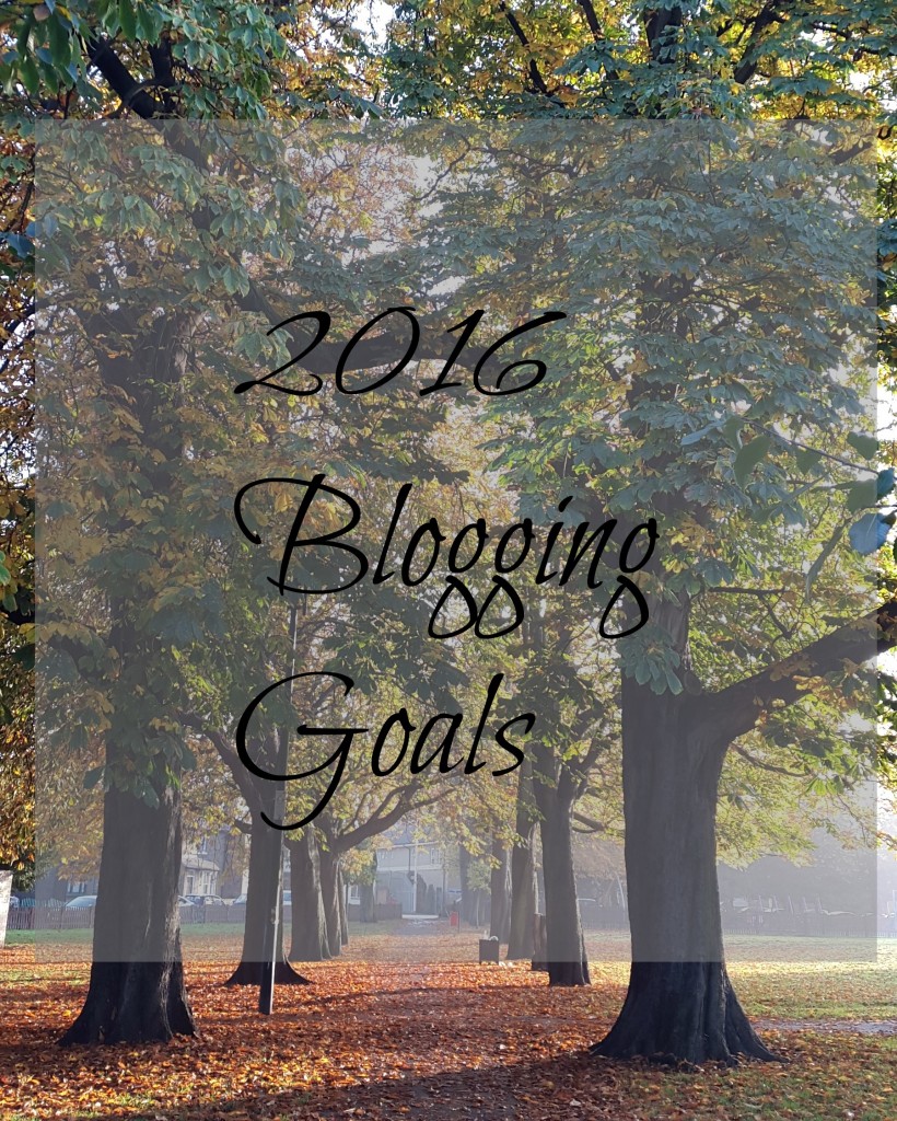 Blogging Goals