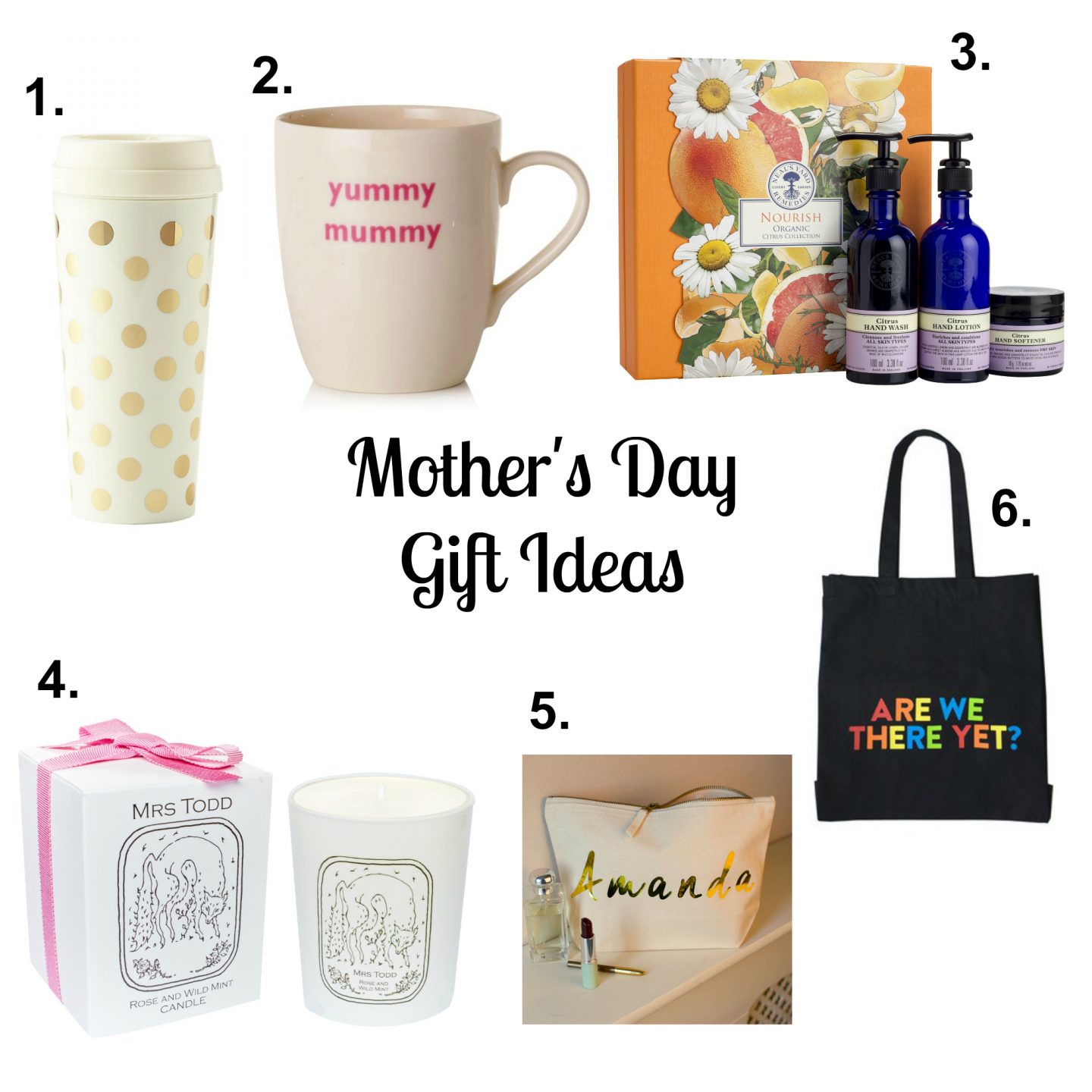 Mother's day gift ideas